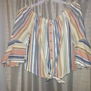 Off shoulder top 1x